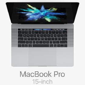 MacBook Pro 15-inch 2017 with Touch Bar A1707